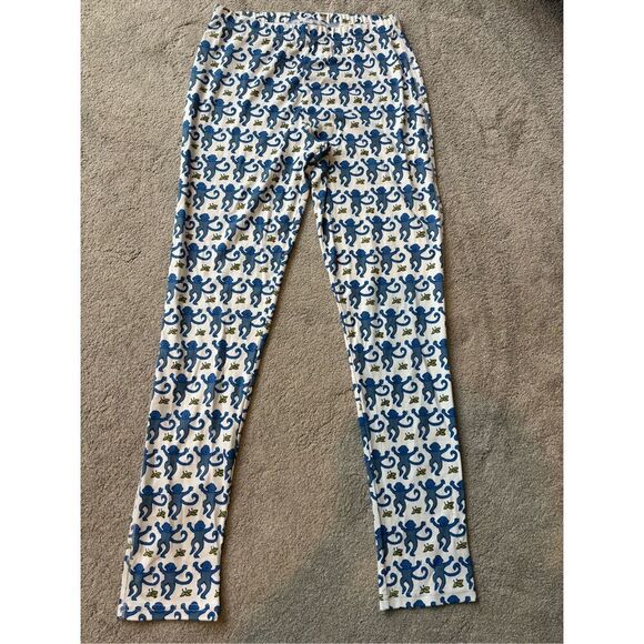 NWOT Roller Rabbit The Original monkey pajama bottoms, XS $78 A39 - Picture 4 of 6